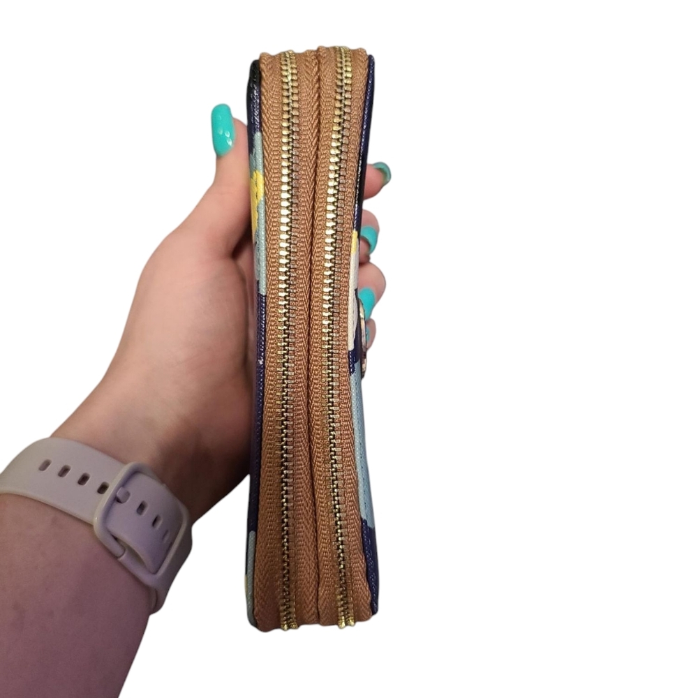 ANNE KLEIN double zipper wallet wristlet - Picture 5 of 8